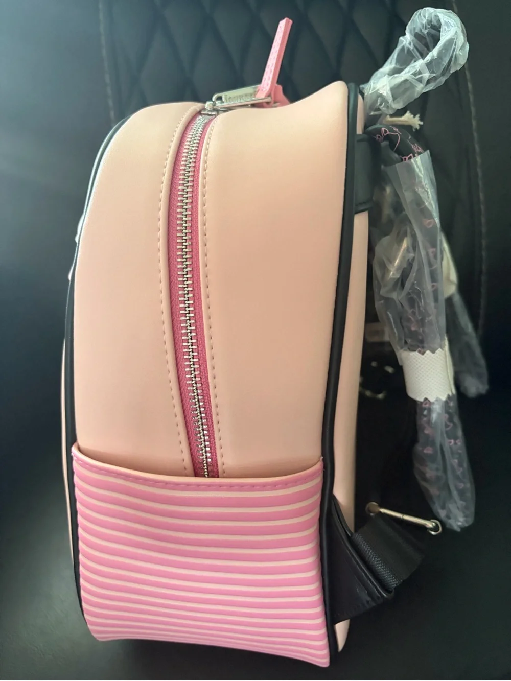 Loungefly Disney Marie Pink & Cream Mini Backpack